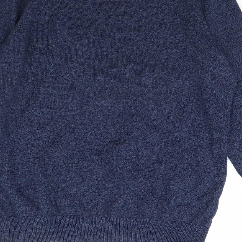 George Mens Blue Pullover Jumper Size M