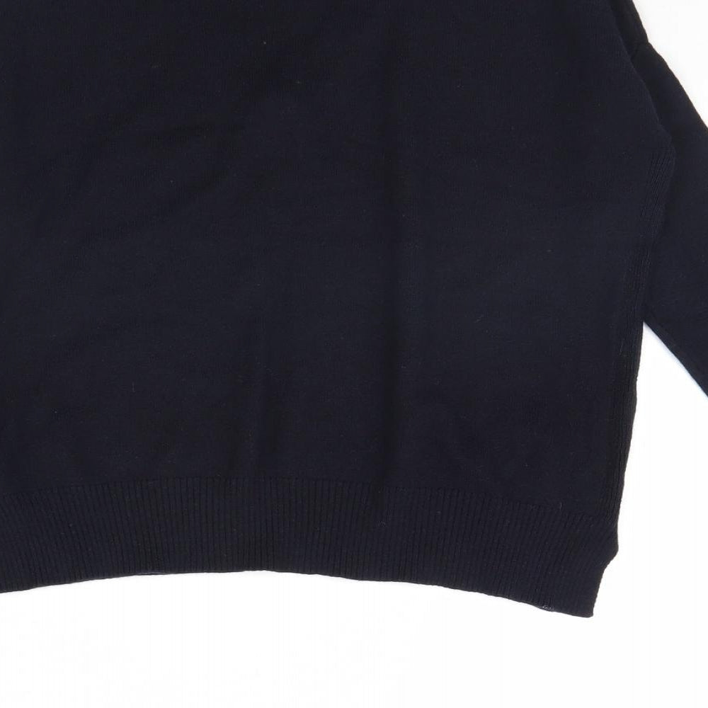 Womens UK Size 6 Topshop Blue Pullover Jumper