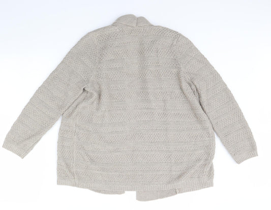 Womens UK Size 14 m&s Beige Jacket