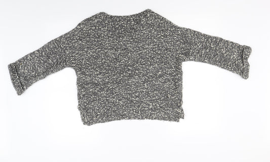 Womens UK Size S Marks and Spencer Grey Pullover Jumper