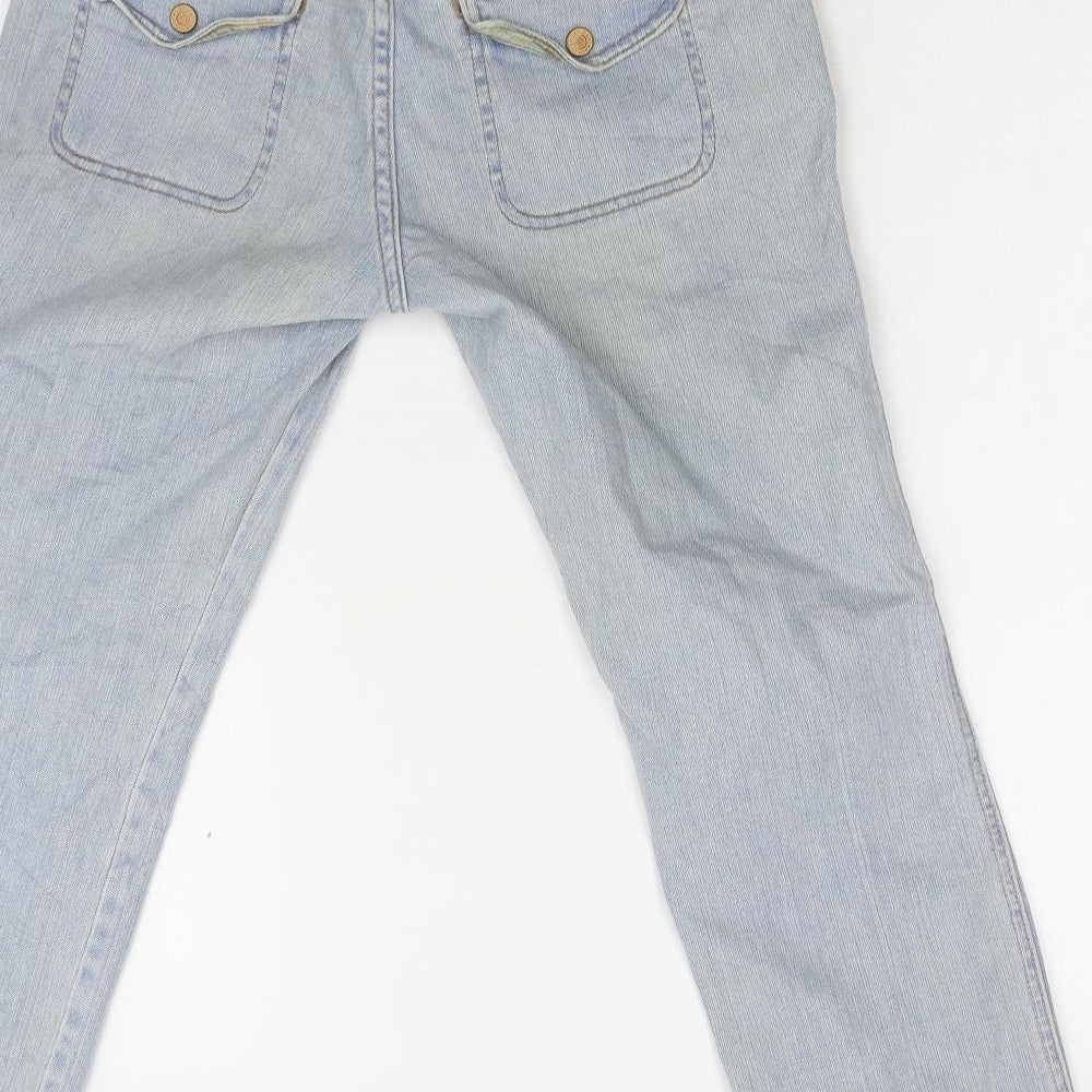 Gap Womens Blue Denim Cropped Jeans Size 6 L23 in