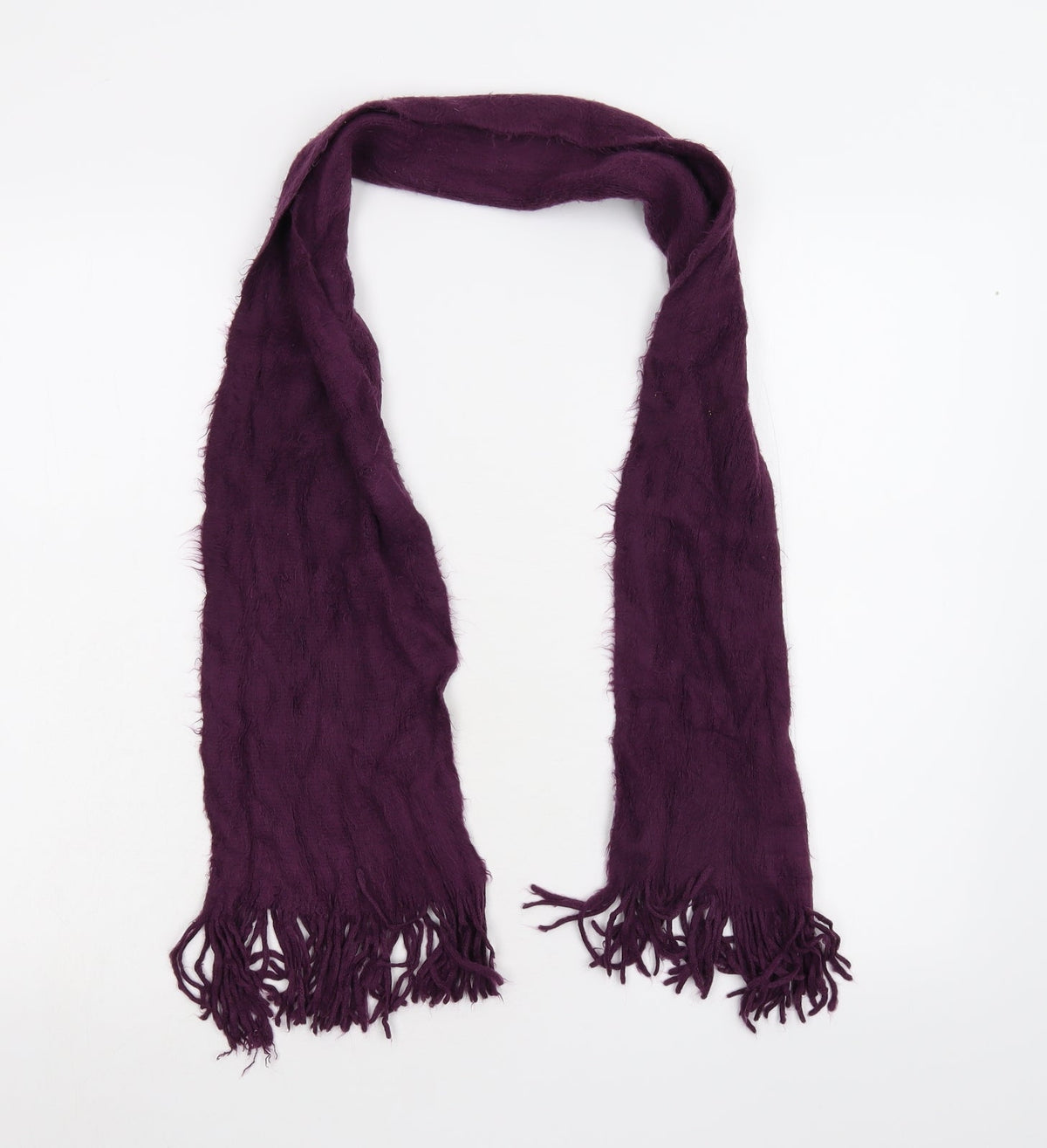 Preeworn Womens Purple Scarf