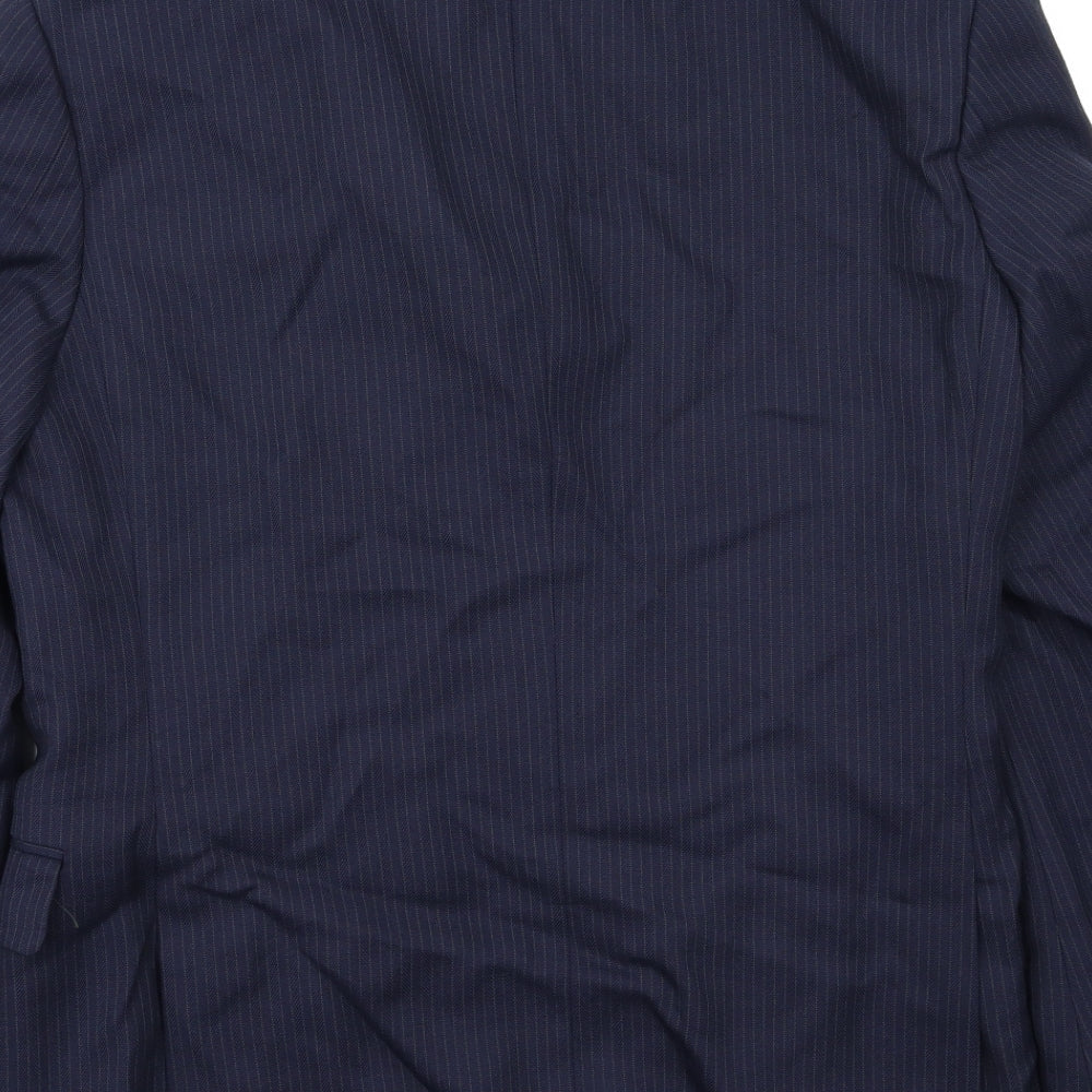 Mens UK Size M Preworn Blue Jacket