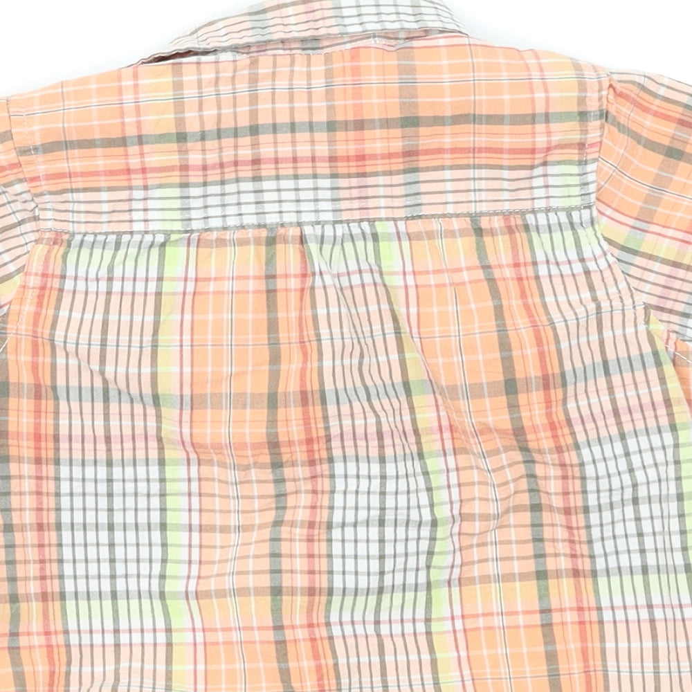 George Baby Multicoloured Check Basic Button-Up Size 12 Months