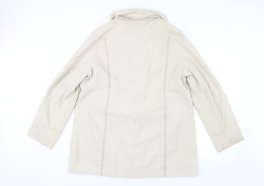 Klass Collection Womens Beige Jacket Size L