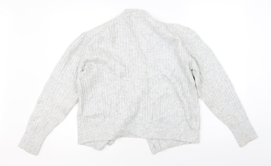 Womens UK Size S Grace & Mila Grey Cardigan Jumper