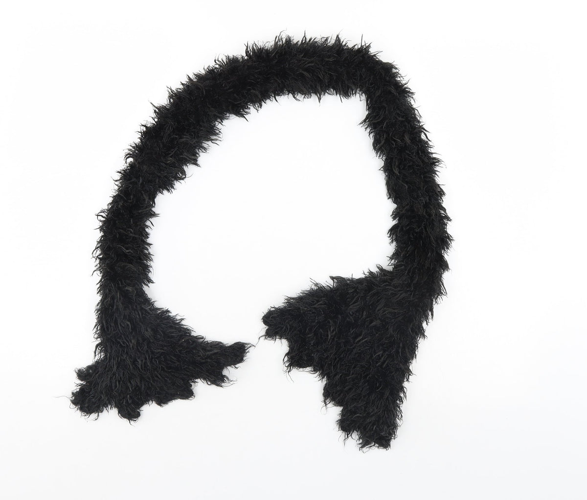 Preworn Womens Black Scarf