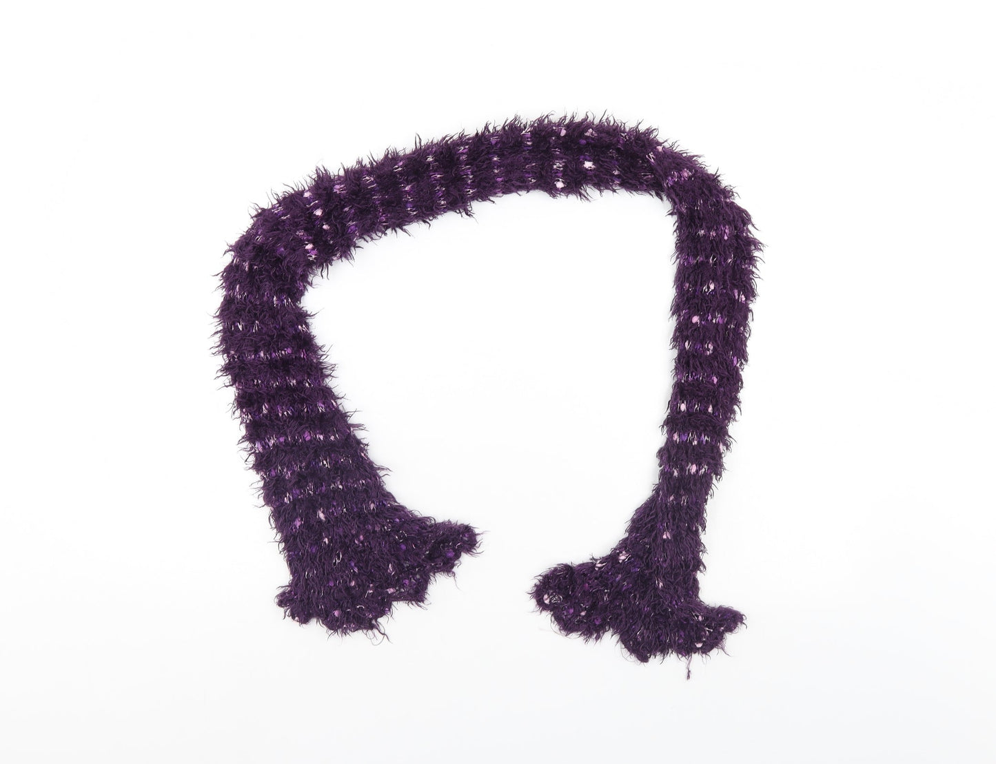 Preworn Womens Purple Scarf