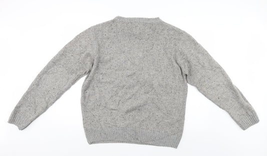 Kensington Dockside Mens Grey Pullover Jumper Size XL