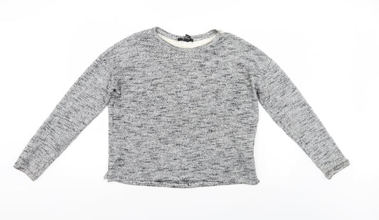 FOREVER 21 Womens Grey Pullover Jumper Size M