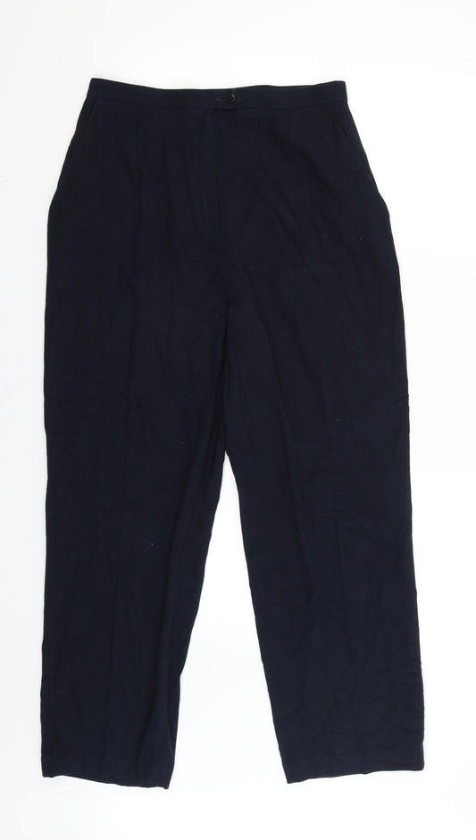 Womens UK Size 14 Richards Regular Fit Jegging Blue Trousers