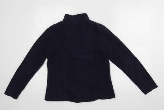 New Look Womens Blue Full Zip Jumper Size S