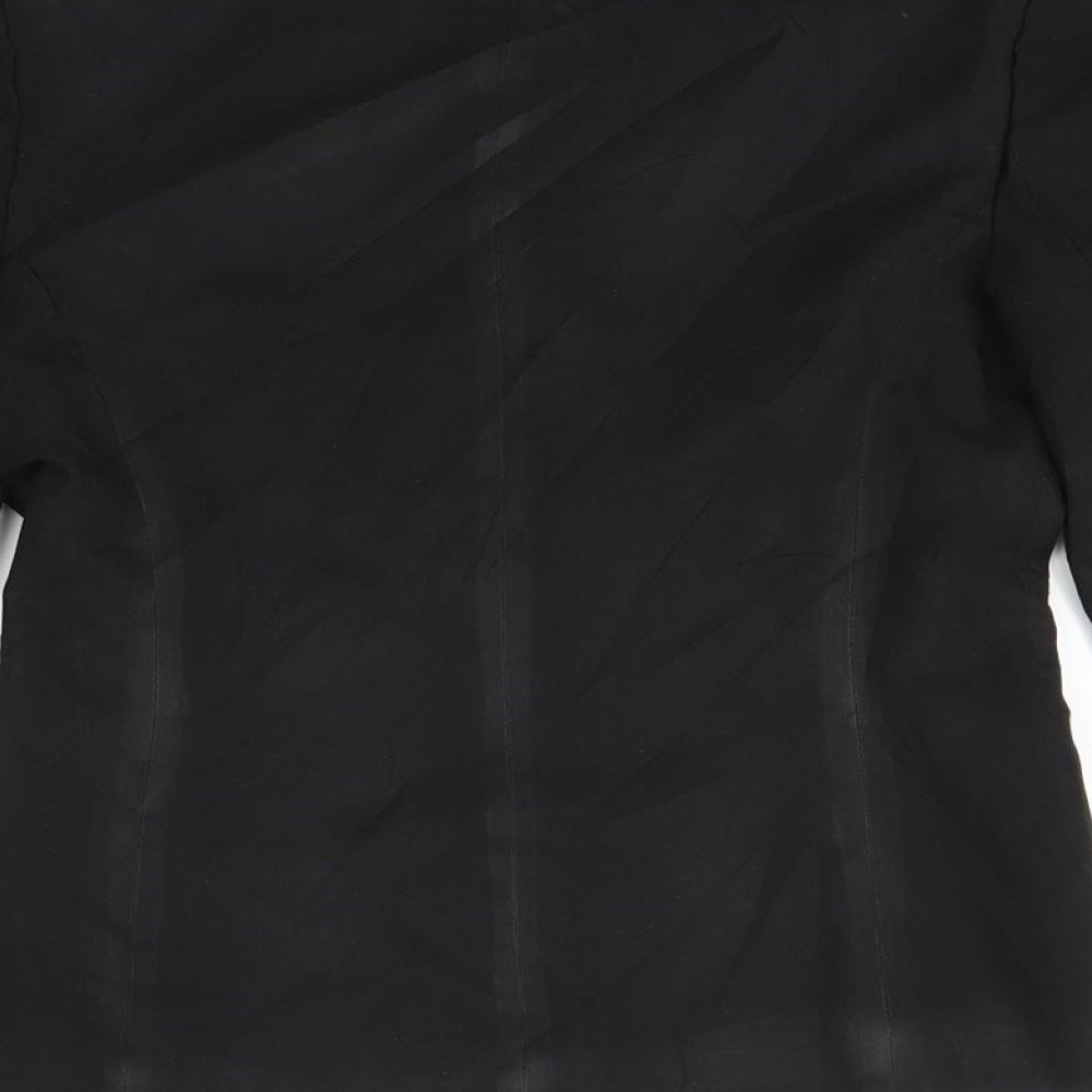 Dorothy Perkins Womens Black Jacket Suit Jacket Size 8