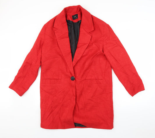 Womens UK Size 12 Papaya Red Jacket
