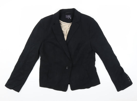 Womens UK Size 12 Marks and Spencer Regular Black Suit Jacket