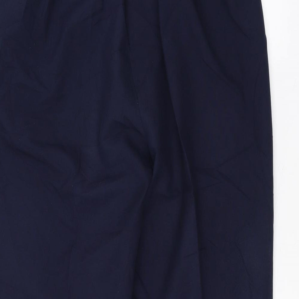 Essentails Womens Blue Trousers Size 18 L29 in