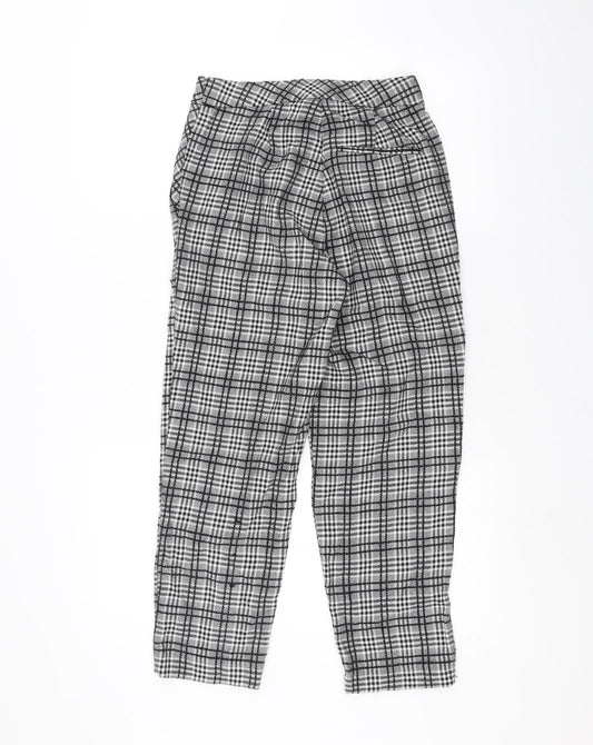 Topshop Womens White Rain Trousers Trousers Size 4 L23 in