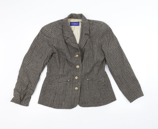Womens UK Size 6 Liz Claiborne Brown Jacket