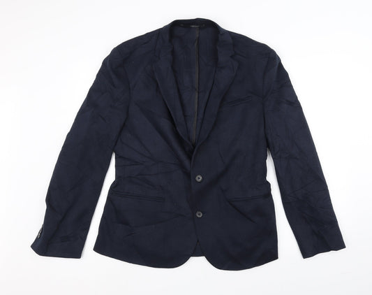 Mens UK Size 42 ASOS Blue Jacket