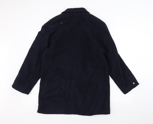Womens UK Size 12 paul separates Blue Overcoat