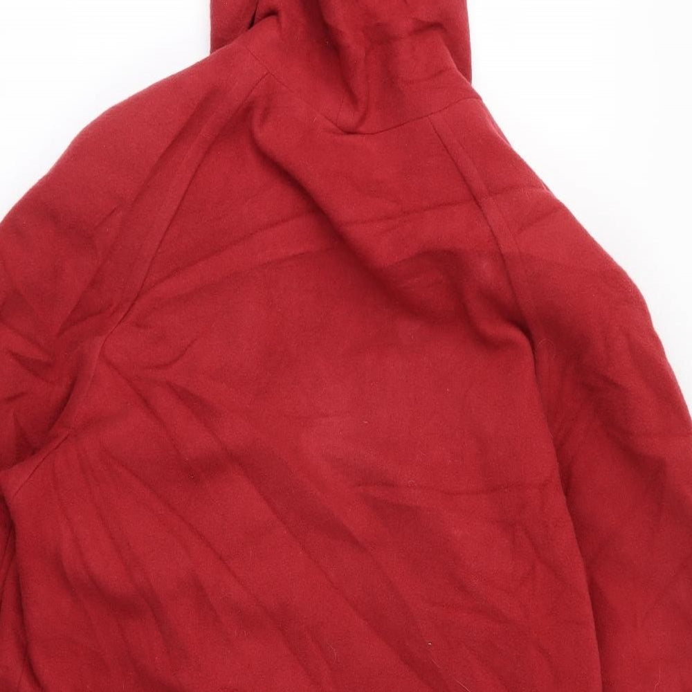 Womens UK Size L NuAge Red Overcoat