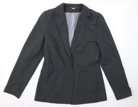 Womens UK Size 10 Topshop Grey Jacket