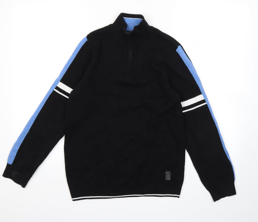 NEXT Womens Black Pullover Jumper Size 8