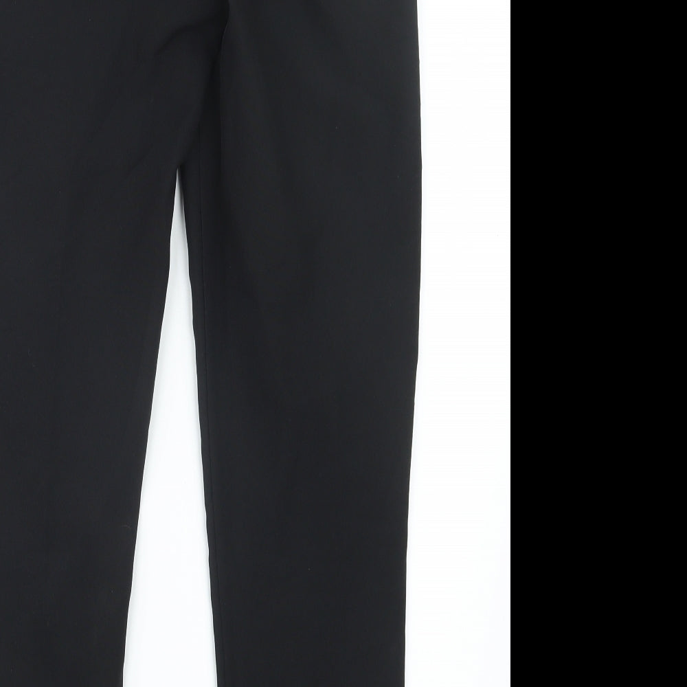 Primark Womens Black Trousers Size 8 L27 in