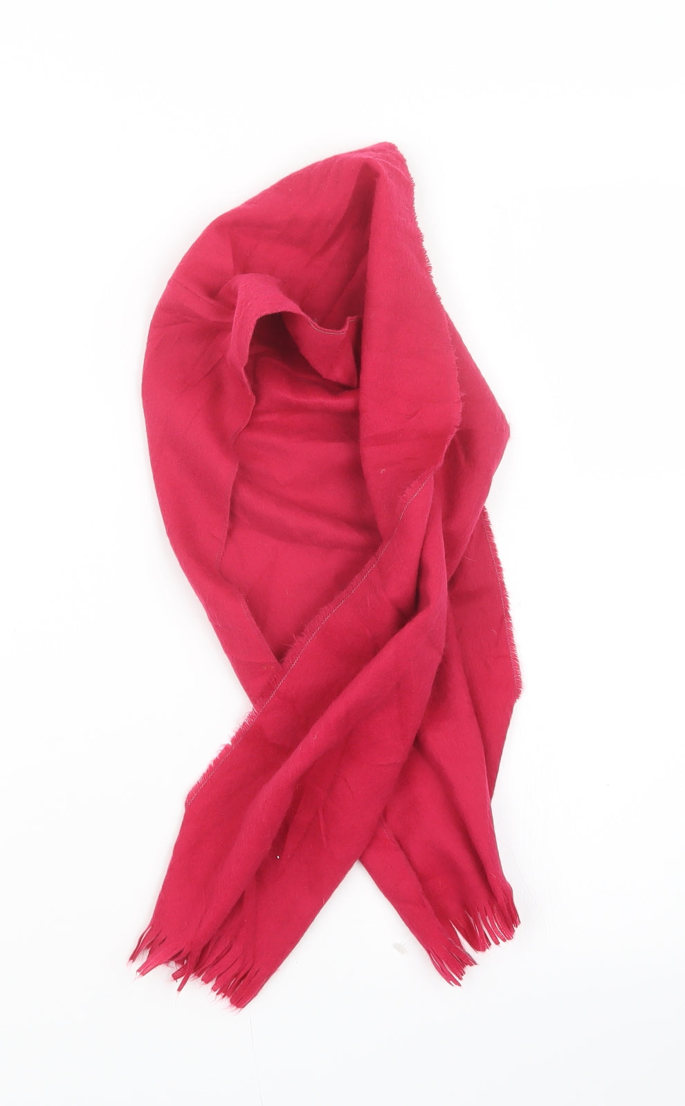 Francois Duchamps Womens Pink Knit Scarf