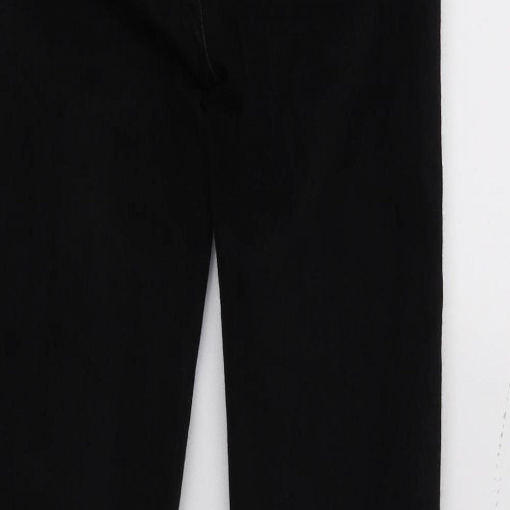 Denim & Co. Womens Black Denim Skinny Jeans Size 6 L27 in