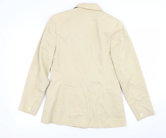 Womens UK Size 10 Oasis Beige Jacket
