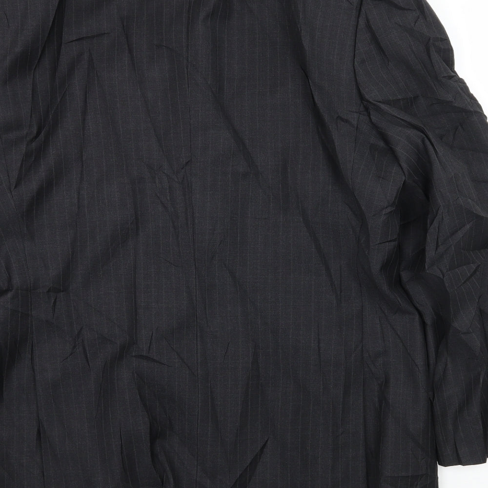 Mens UK Size L Greenwoods Regular Grey Suit Jacket