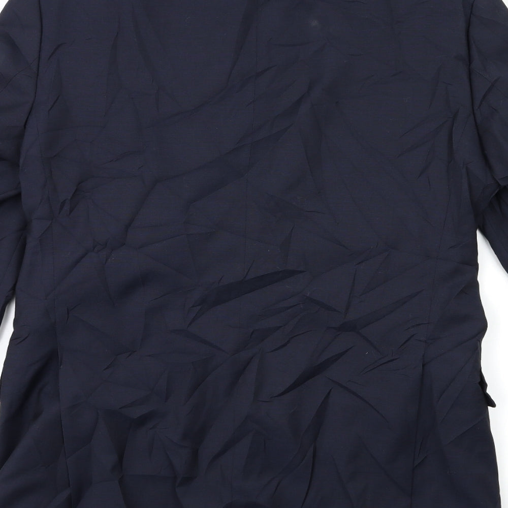 Mens UK Size 40 Linea Regular Blue Suit Jacket