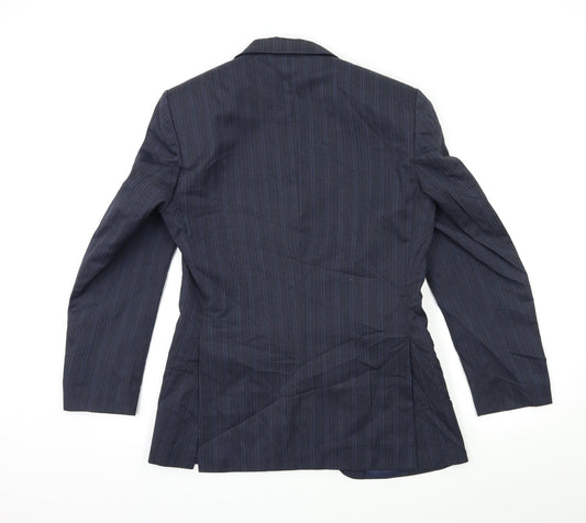 Mens UK Size 36 Preworn Regular Blue Suit Jacket