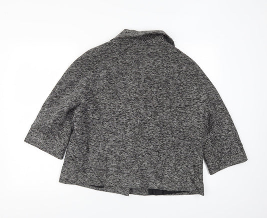 Womens UK Size 18 Evie Grey Pea Coat