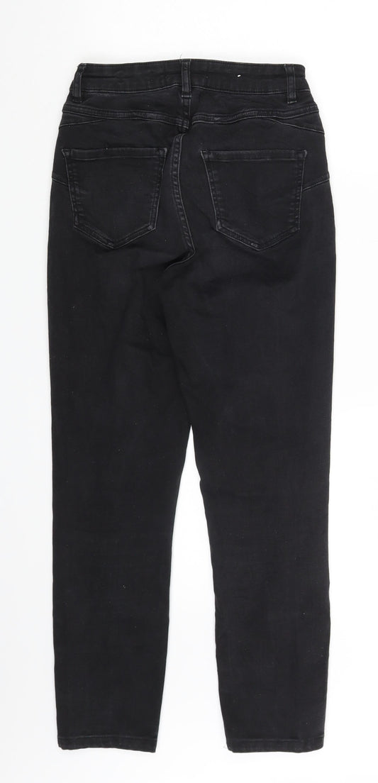 New Look Womens Black Denim Skinny Jeans Size 6 L23 in