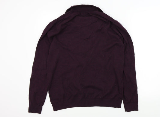 NEXT Mens Pink Pullover Jumper Size L