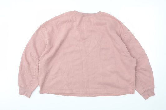 Primark Womens Pink Pullover Jumper Size L