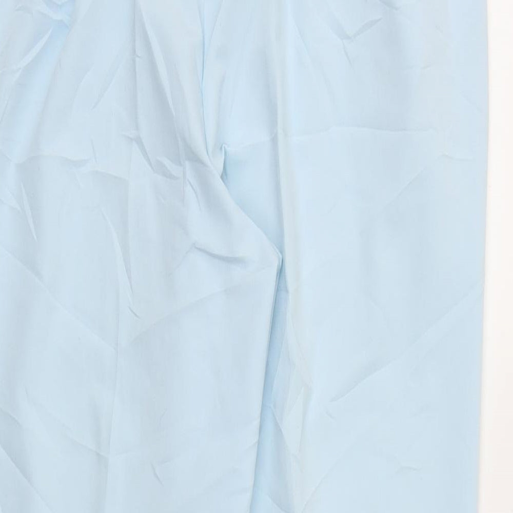 OCEALIS Womens Blue Trousers Size M L29 in - Stretch waistband
