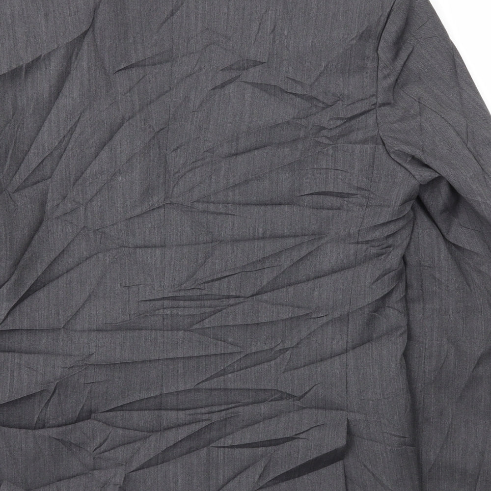 Mens UK Size 40 Preworn Regular Grey Suit Jacket