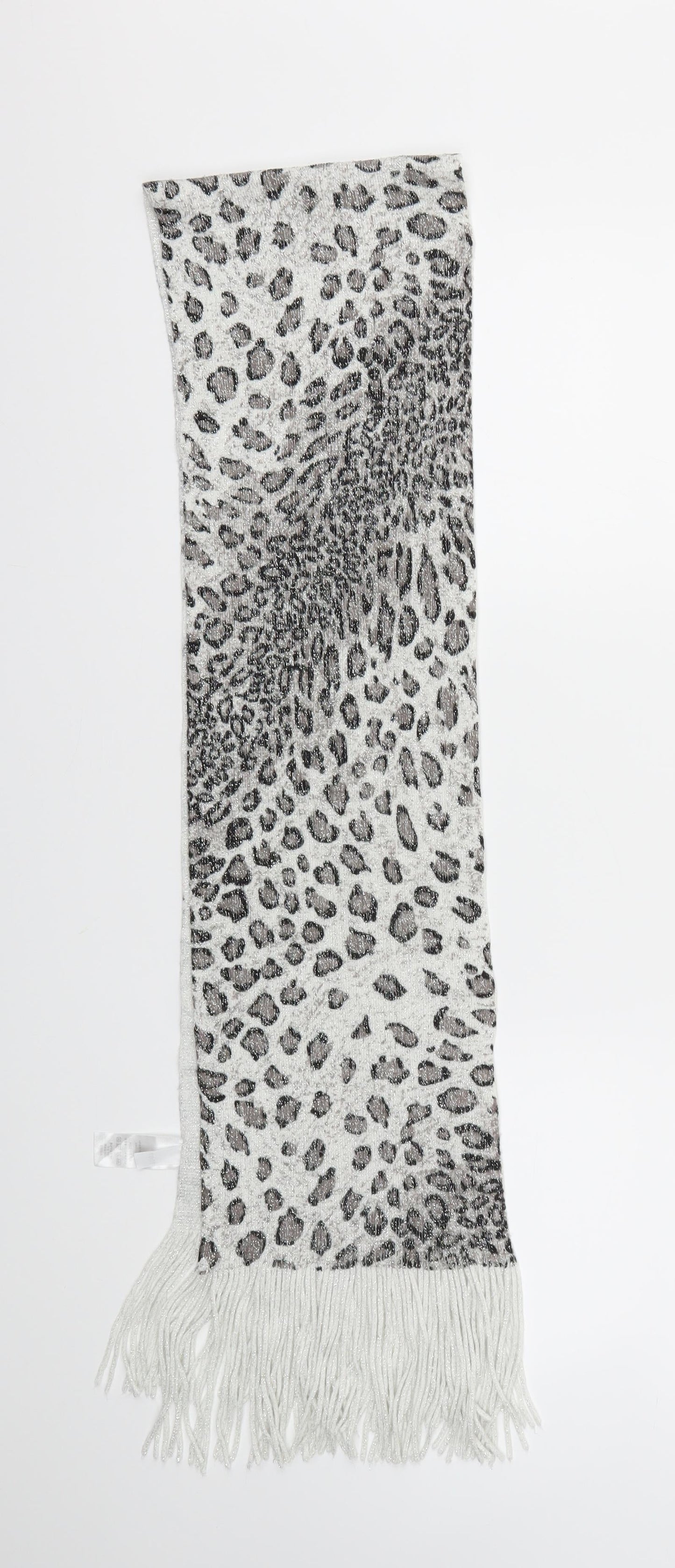 NEXT Womens Grey Animal Print Shawl/Wrap