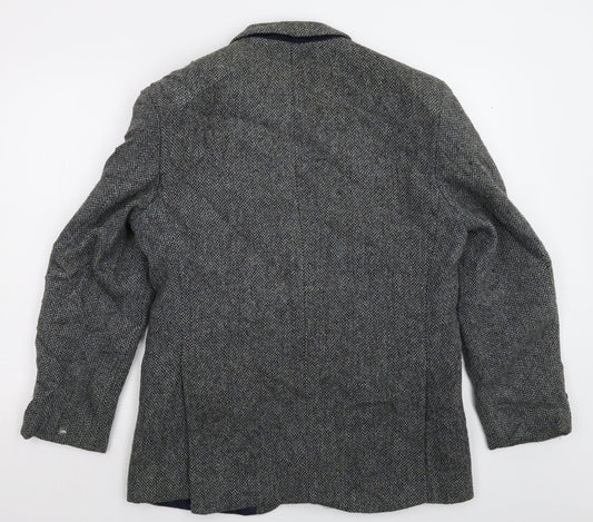 Mens UK Size 40 BHS Regular Grey Suit Jacket