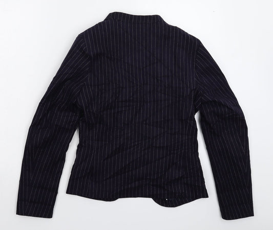Womens UK Size 10 H&M Regular Blue Blazer