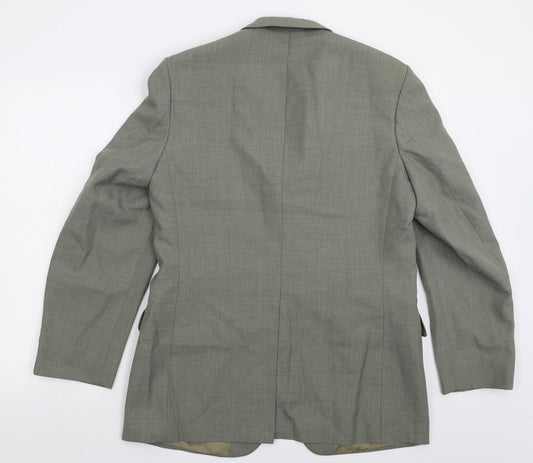 Mens UK Size 40 St Michael Regular Grey Suit Jacket