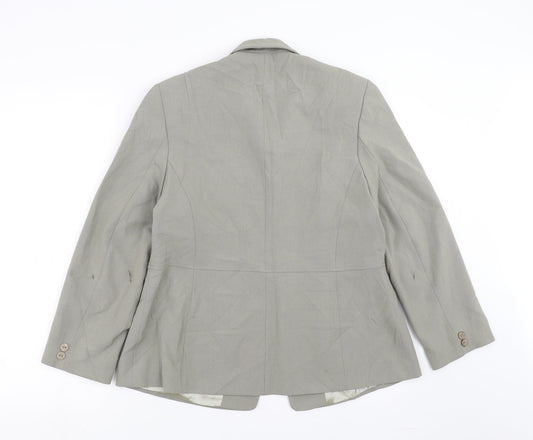 BHS Womens Green Jacket Suit Jacket Size 14