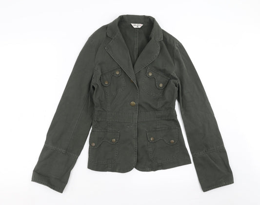 Womens UK Size 10 Select Green Jacket