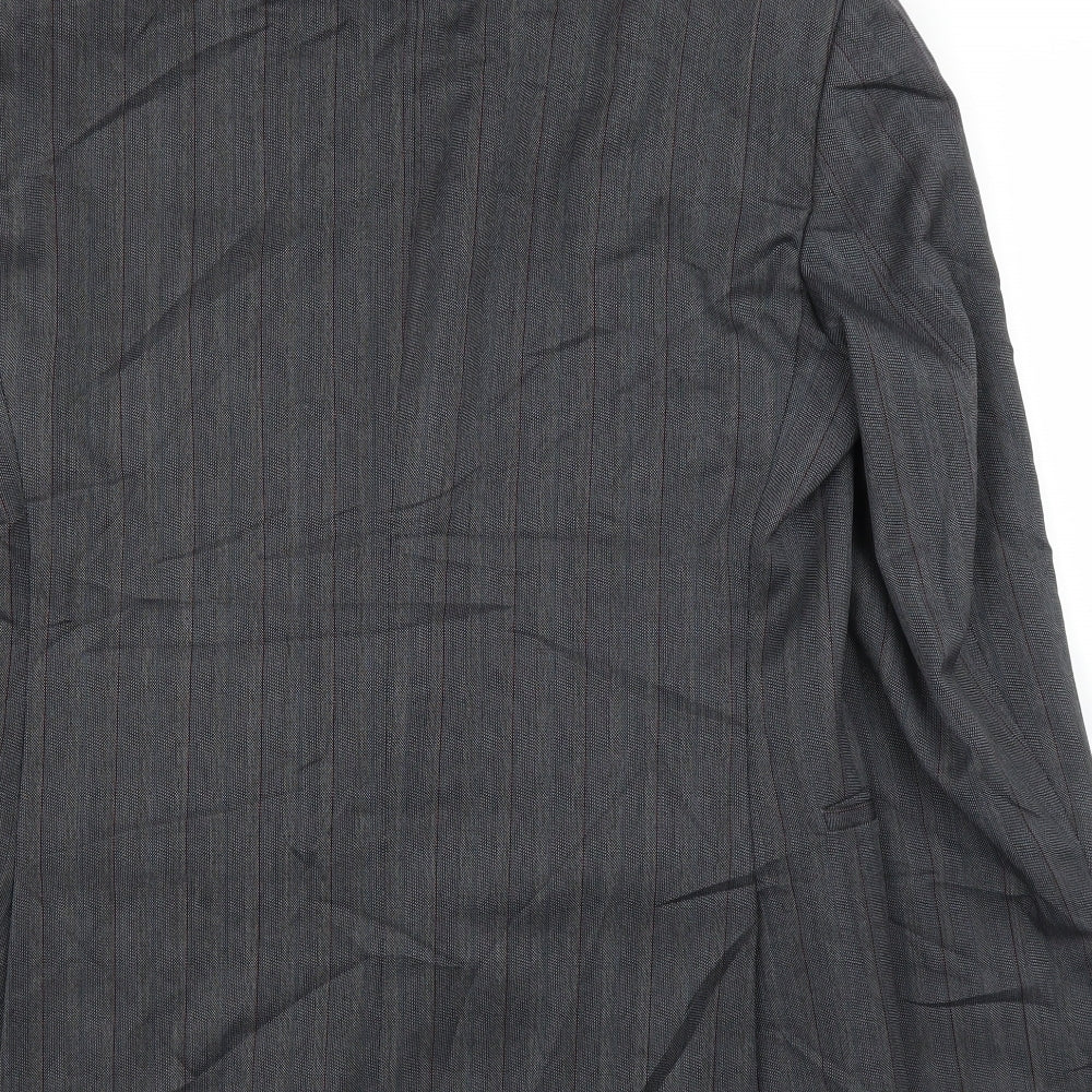Mens UK Size 38 George Arthur Dunn Regular Grey Suit Jacket