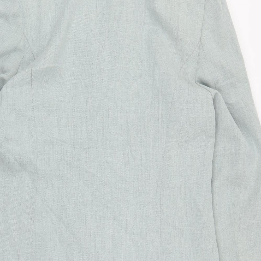 M&S Womens Green Jacket Blazer Size 12