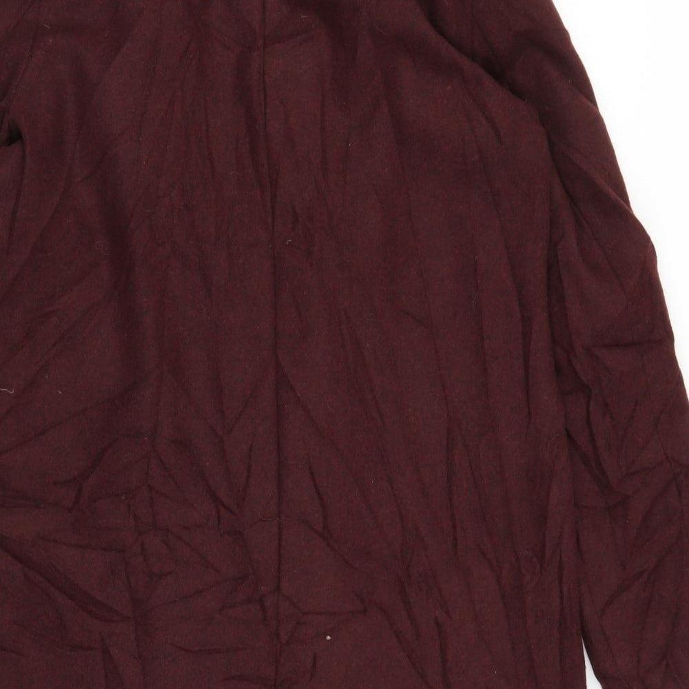 Womens UK Size 12 New Look Purple Overcoat