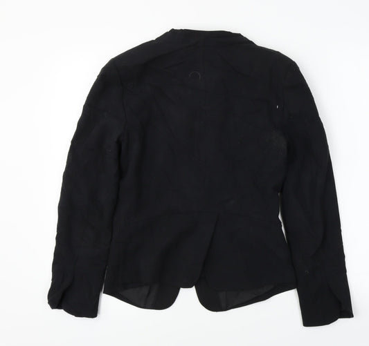H&M Womens Black Jacket Blazer Size S